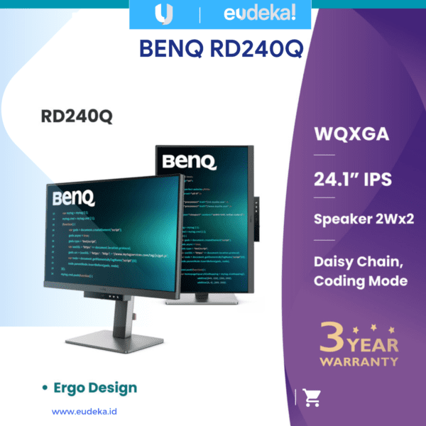 BenQ RD240Q - Monitor Programming 24.1" WQXGA IPS