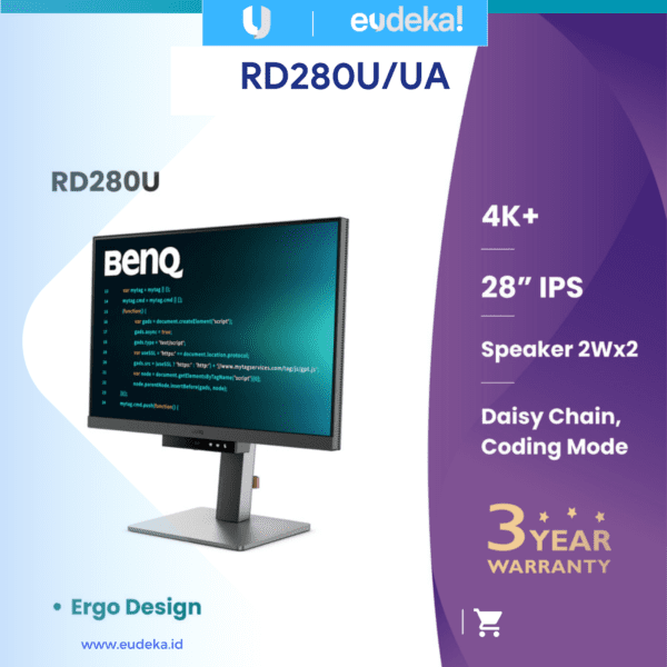 BenQ RD280U - Monitor Programming 28.2" 4K UHD IPS