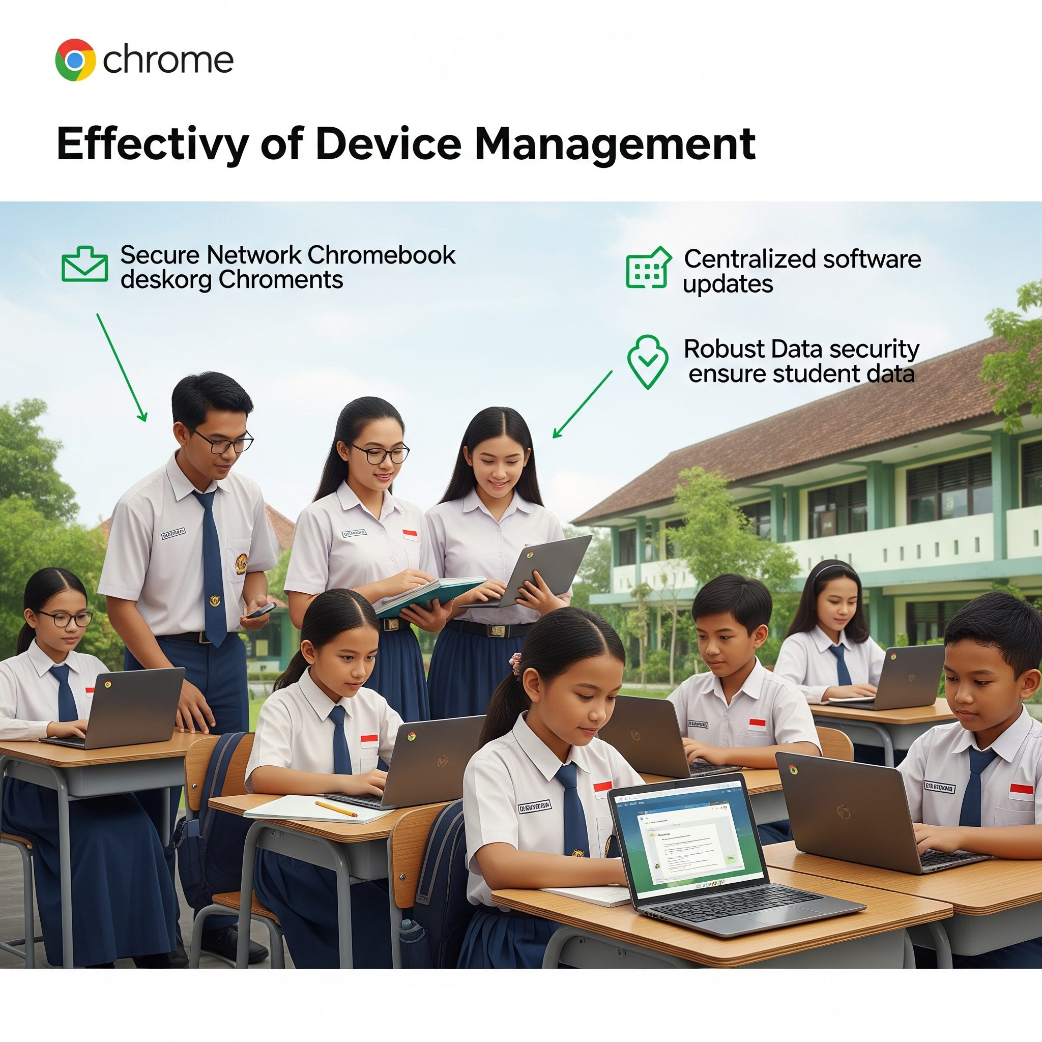 ilustrasi foto Efisiensi dari Chrome Education Upgrade pada Chromebook