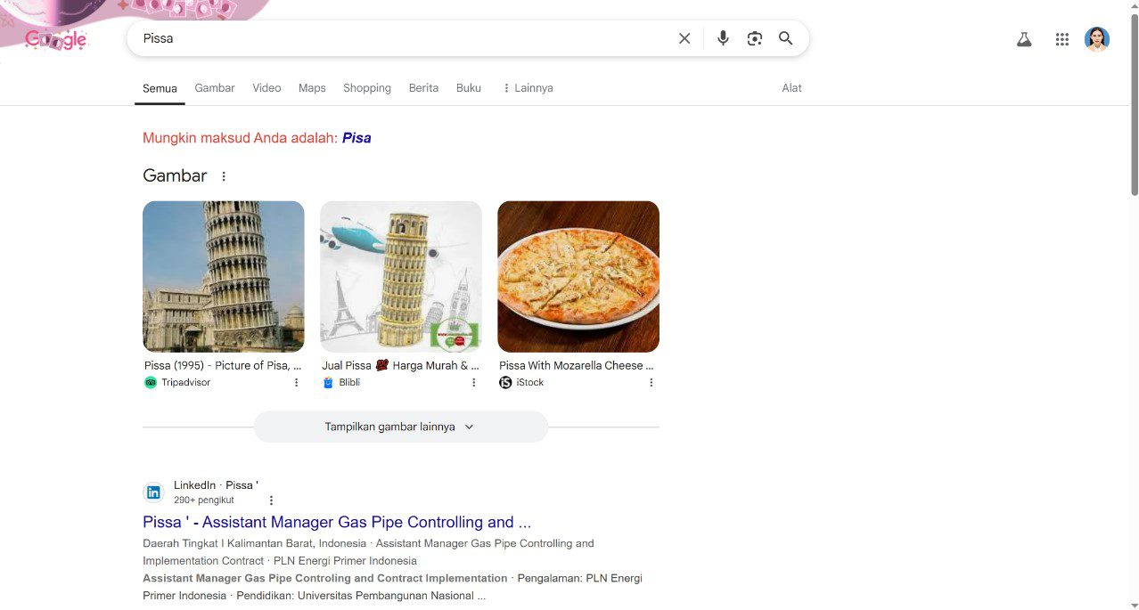 Cara Mudah Menelusuri dan Menyaring Penelusuran di Google 4 Pissa 1