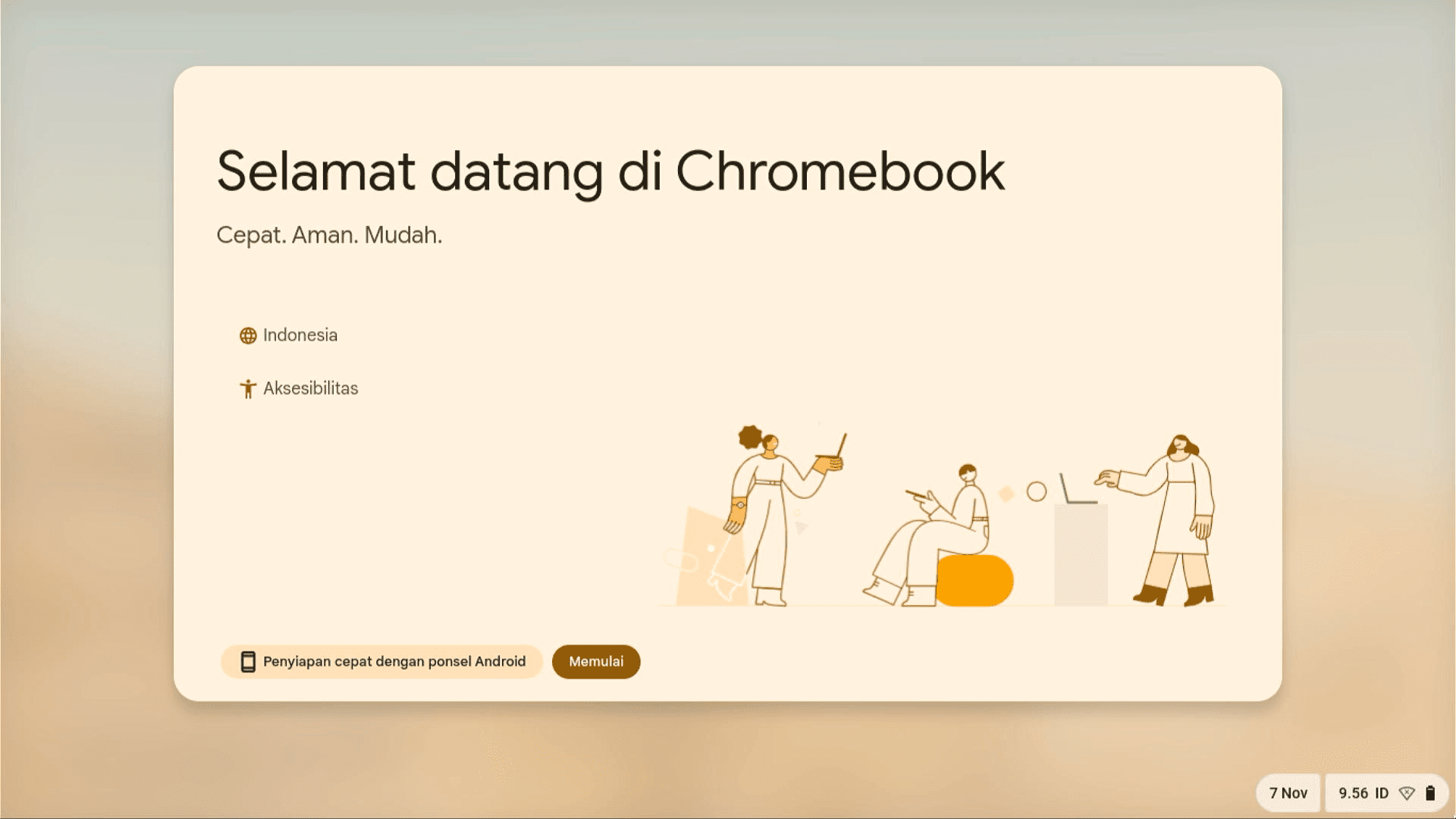 Enrollment CEU - Selamat datang di Chromebook